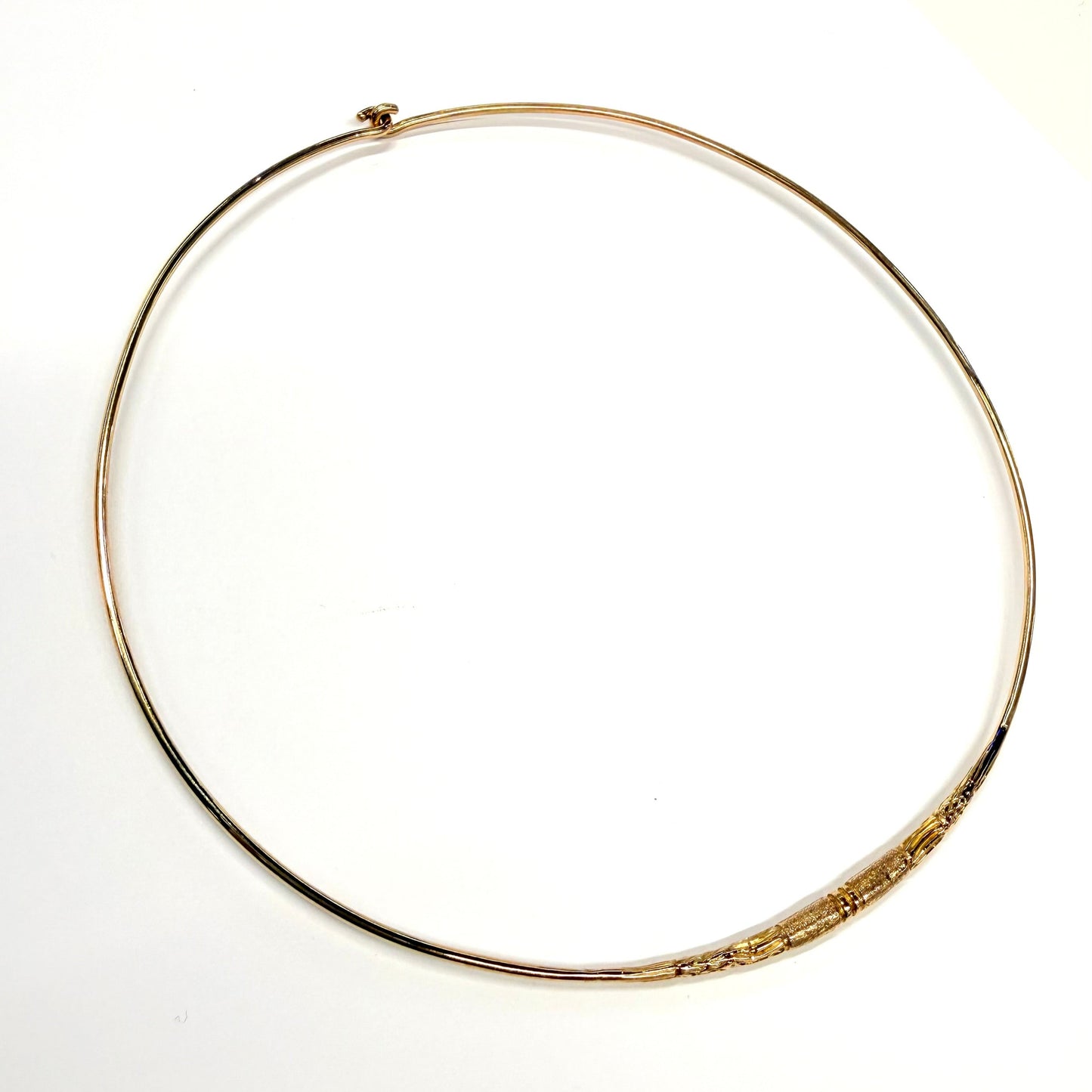 Collier Ras du Cou Or Jaune 18k 16.11 Grs