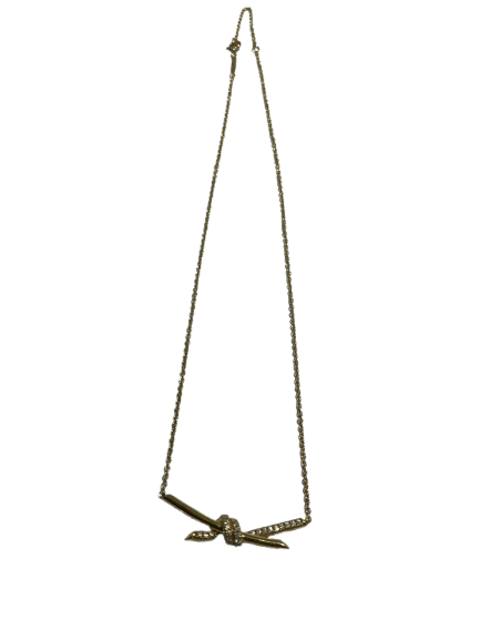 Collier Tiffany's Knot en or jaune 18K 7.57 Grs