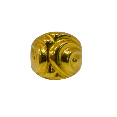 Bague Ancienne en Or Jaune 18 K - T 54