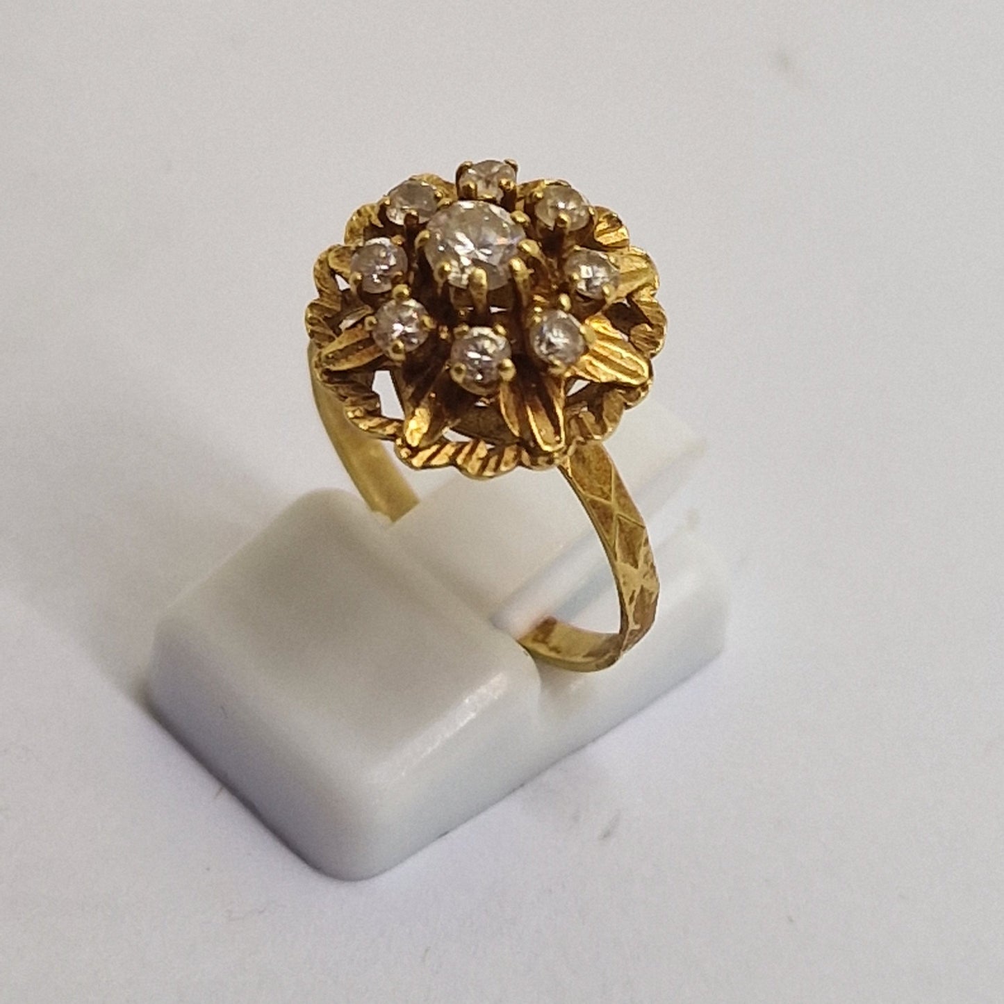 Bague Chou en Or Jaune 18K Taille-56