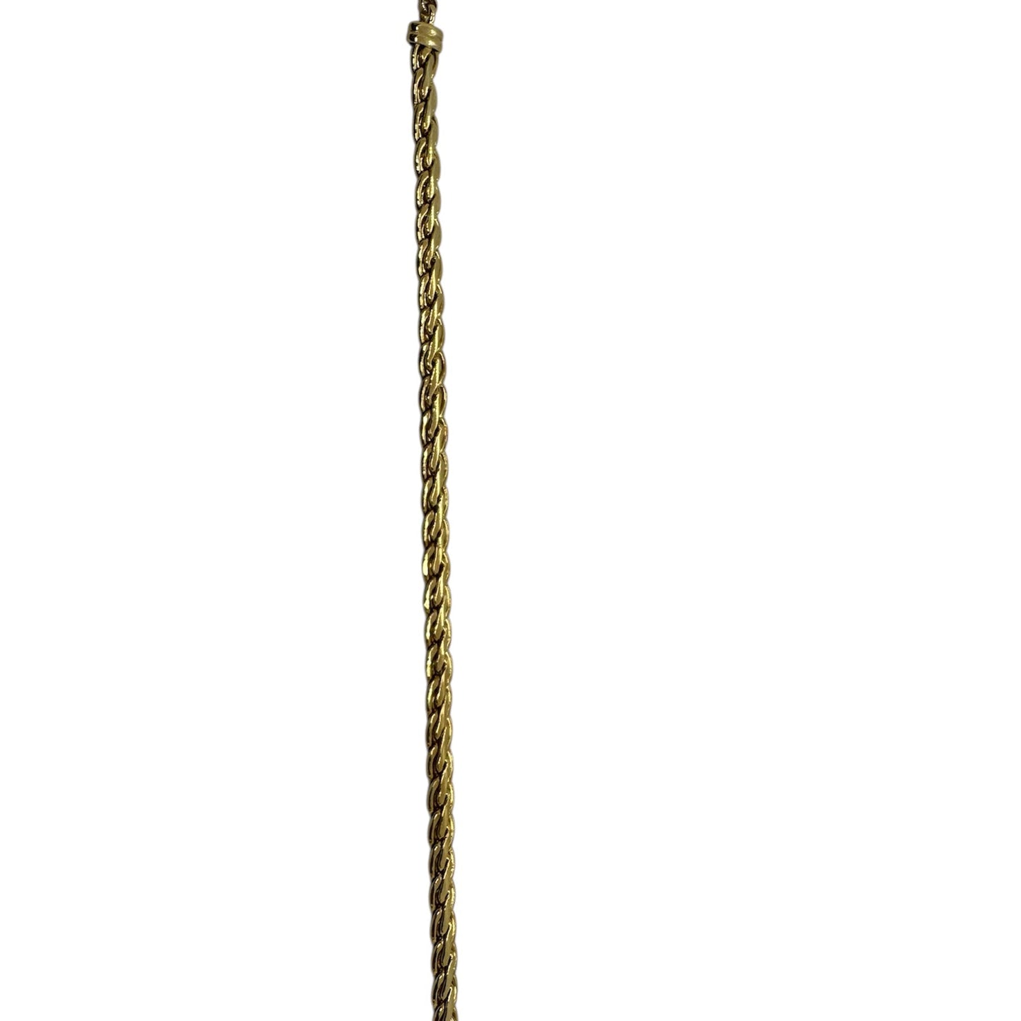 Bracelet Gourmette en Or Jaune 18K Poids-5.85g