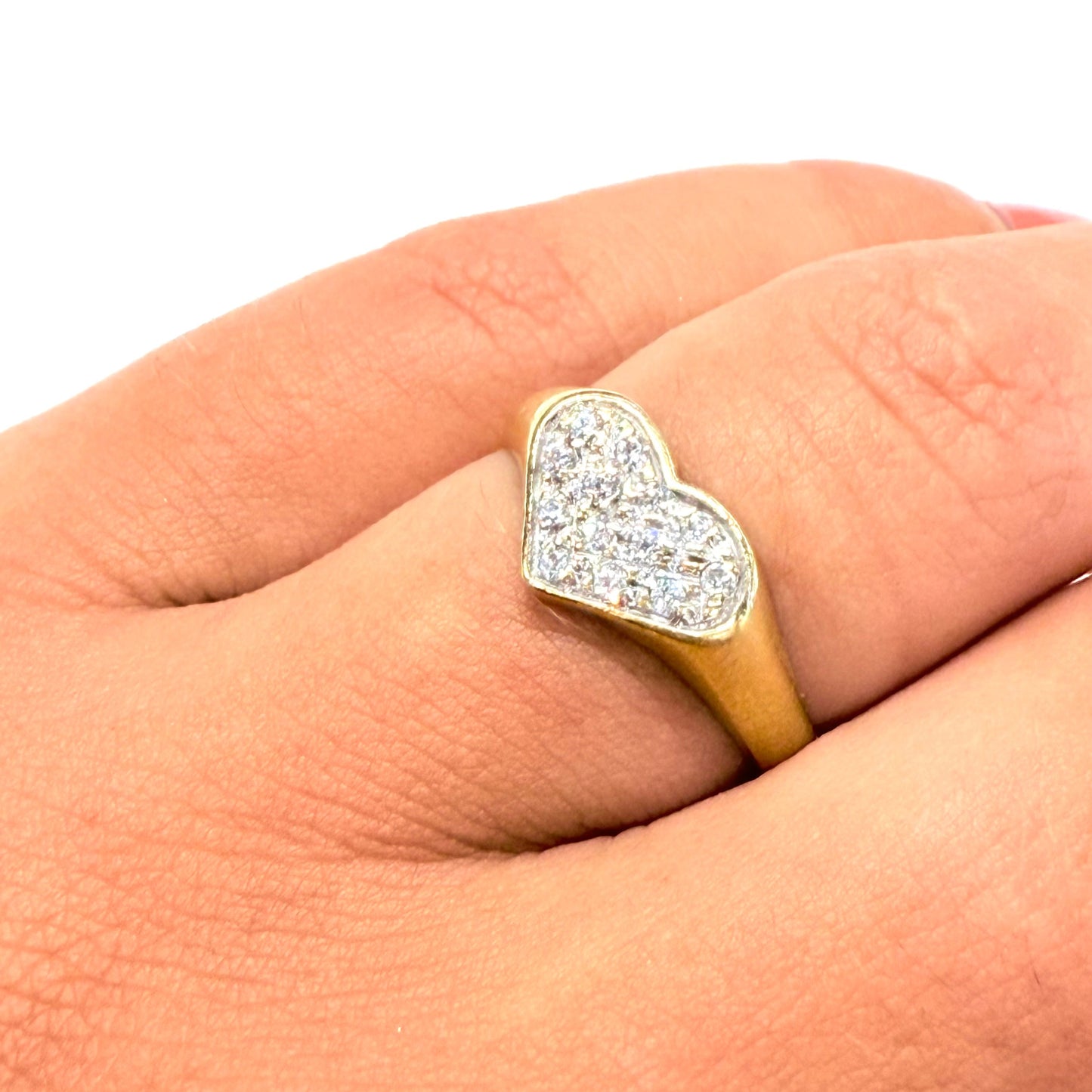 Bague Or Jaune 18k Taille-54