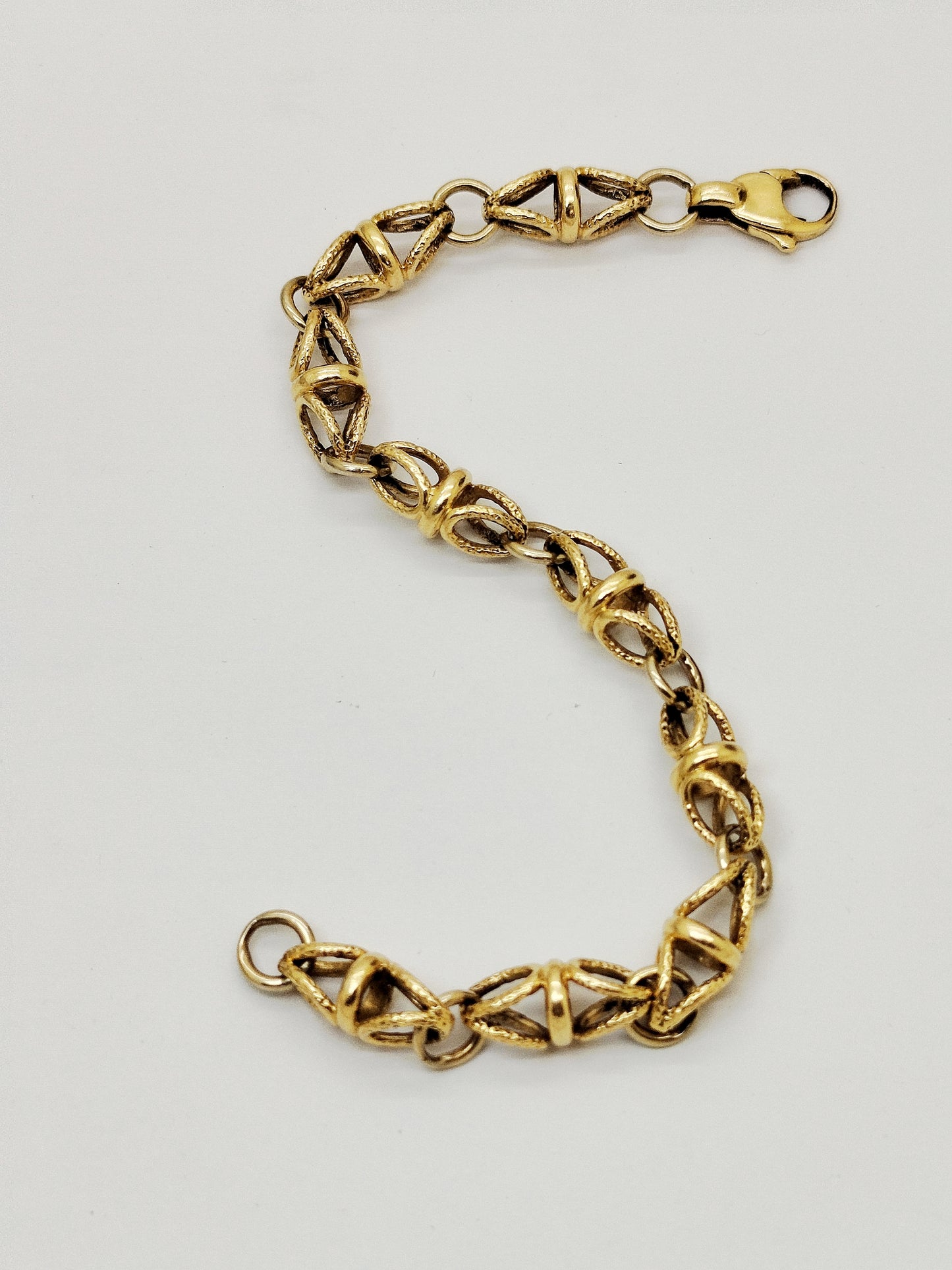 Bracelet Fantaisie en Or Jaune 18K 32.19 Grs