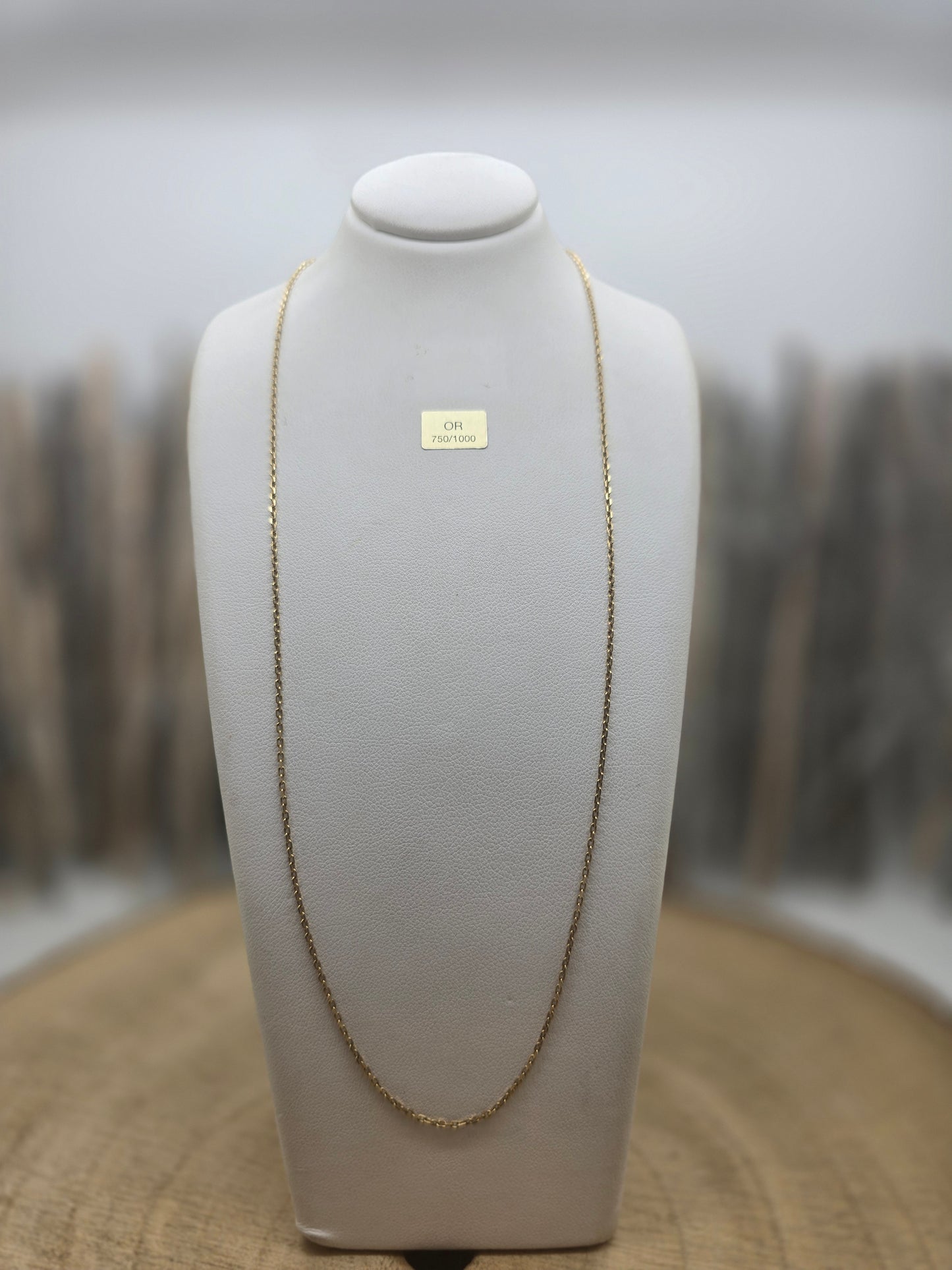 Collier Princesse en Or Jaune 18K 2.46 Grs