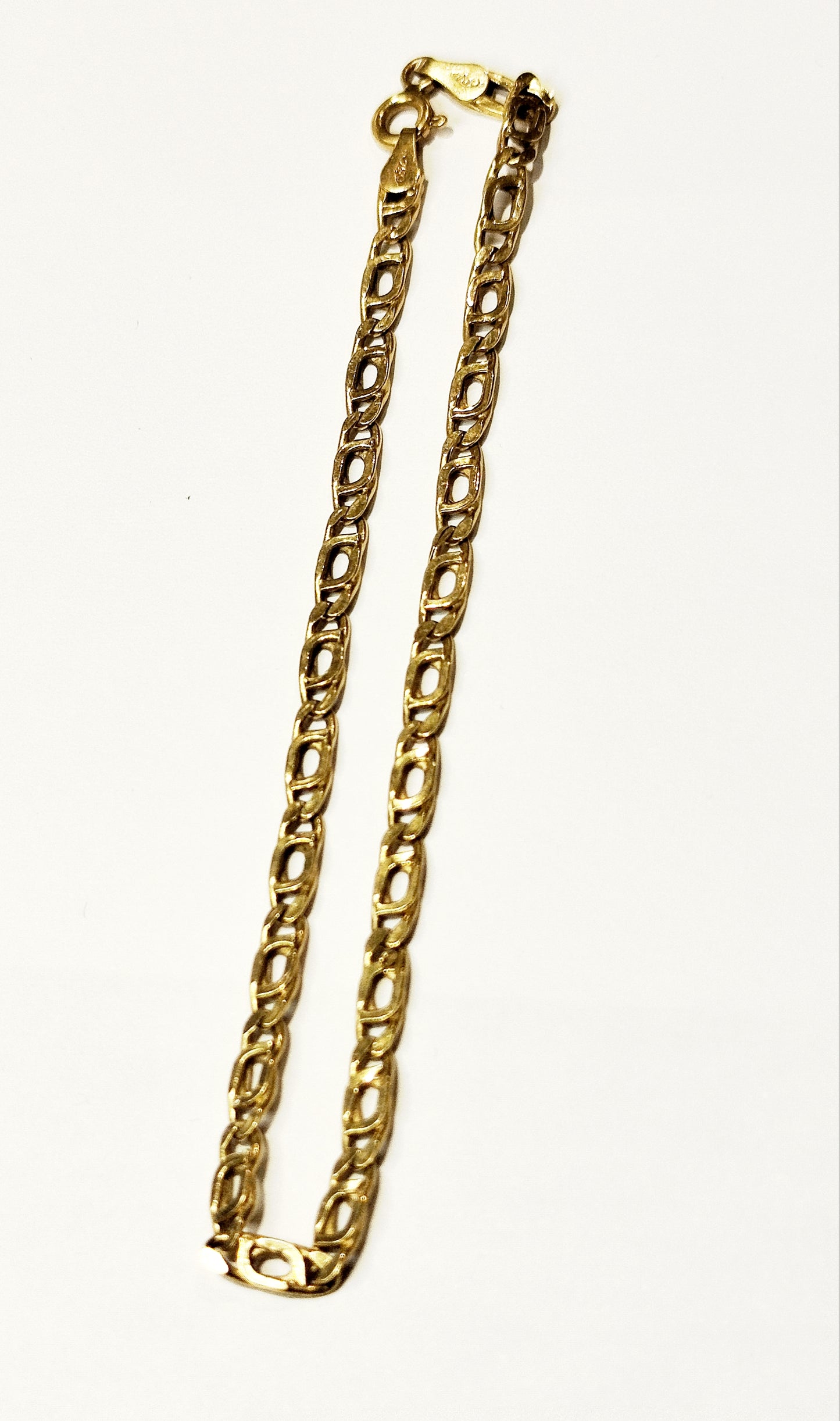 Bracelet gourmette en or jaune 18K 2.64 Grs