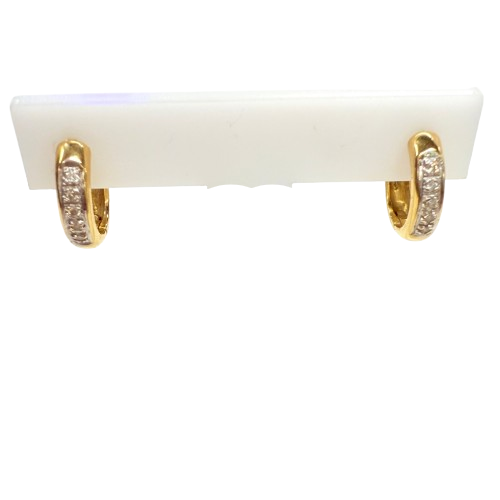 Créoles en Or Jaune 18k 3.69 Grs