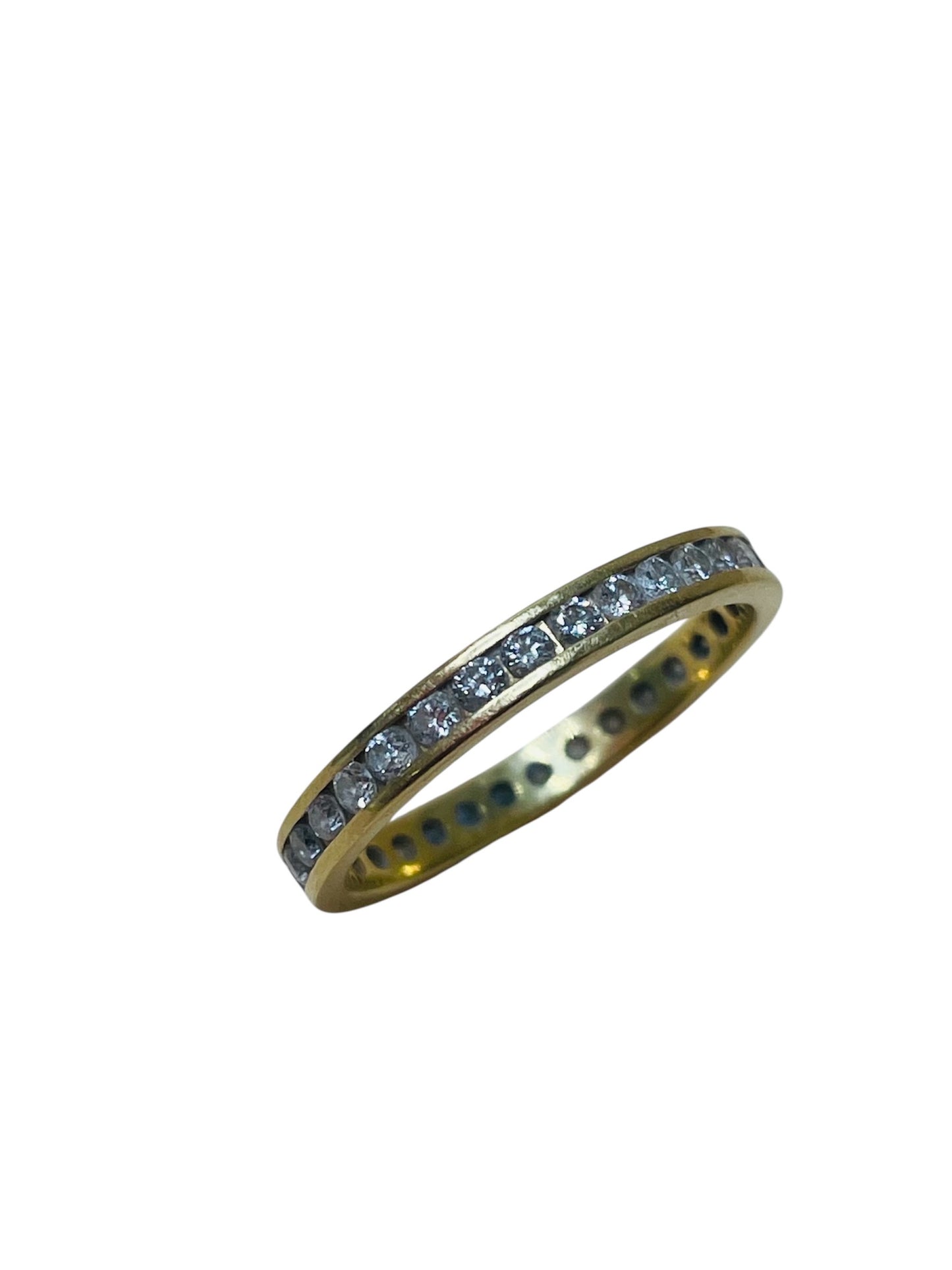 Bague Alliance Or Jaune 18K Taille-50