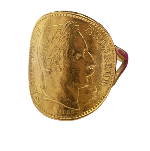 Bague en Or jaune 18K Taille-58