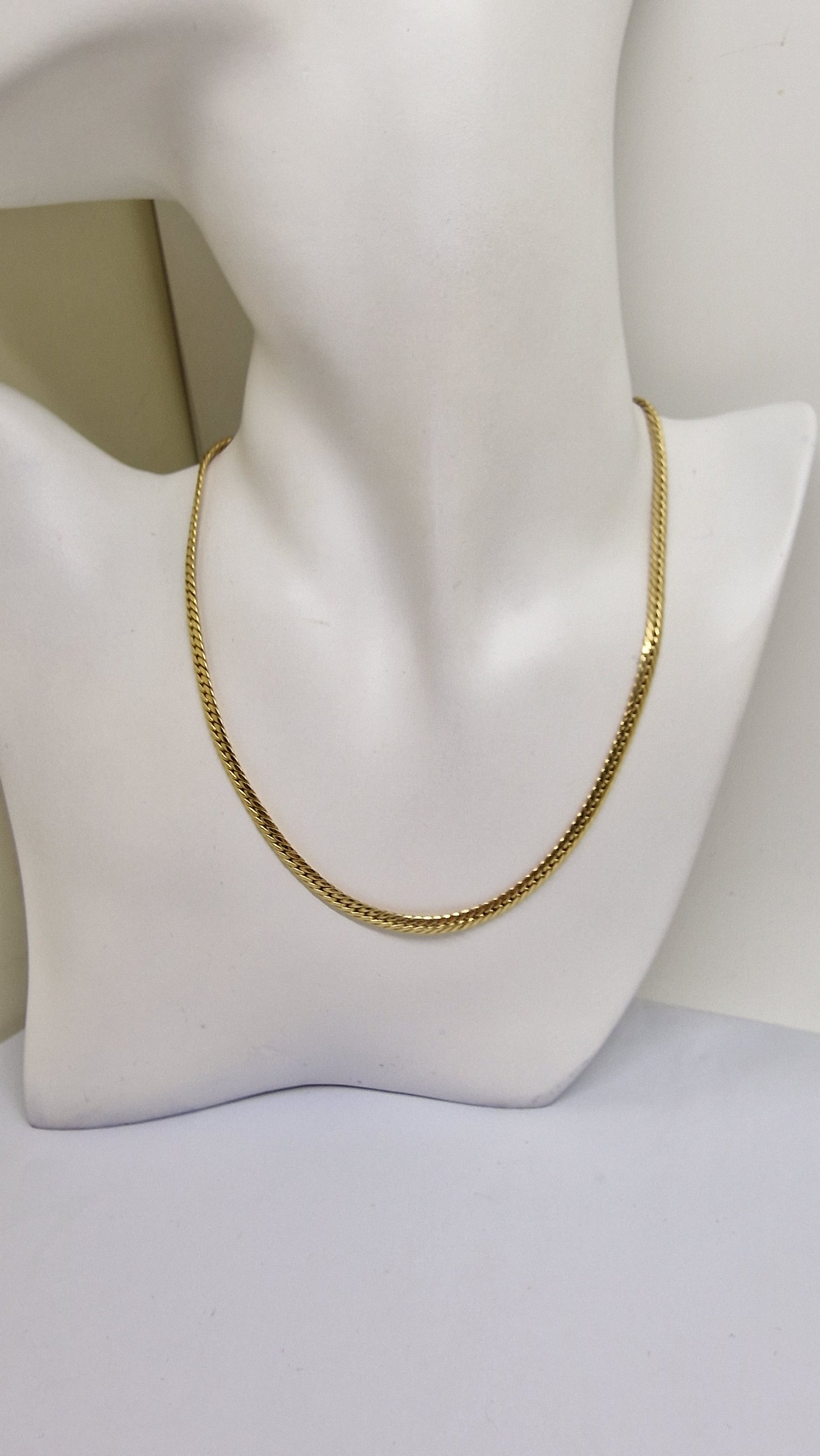 Collier Princesse en Or jaune 18K 11.73 Grs