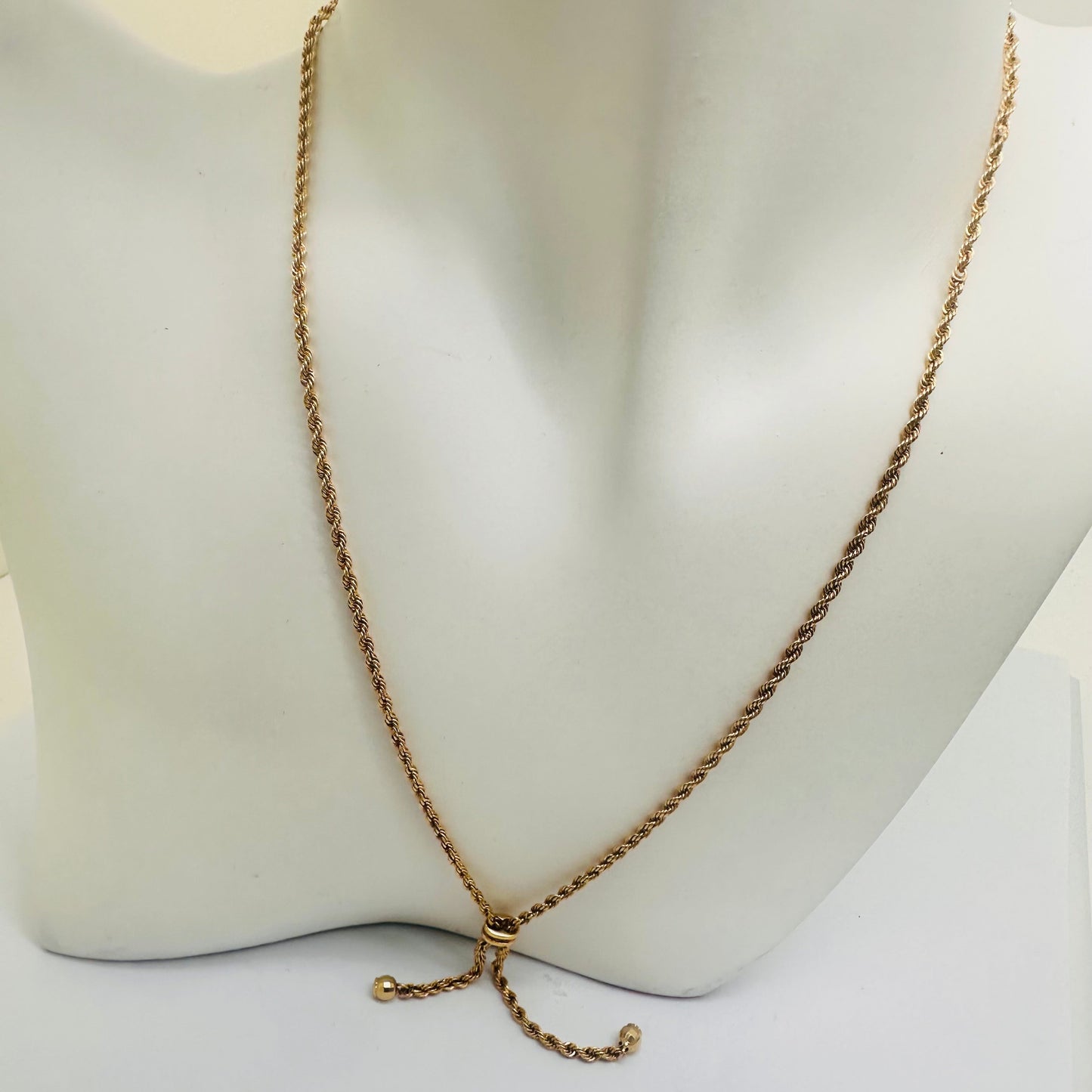 Collier Princesse en Or Jaune 18 Carats – 44 Cm