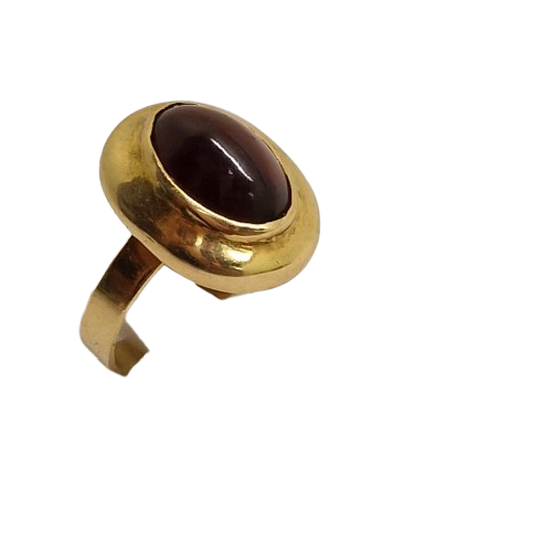 Bague Ancienne en Or Jaune 18 Carats Taille-53