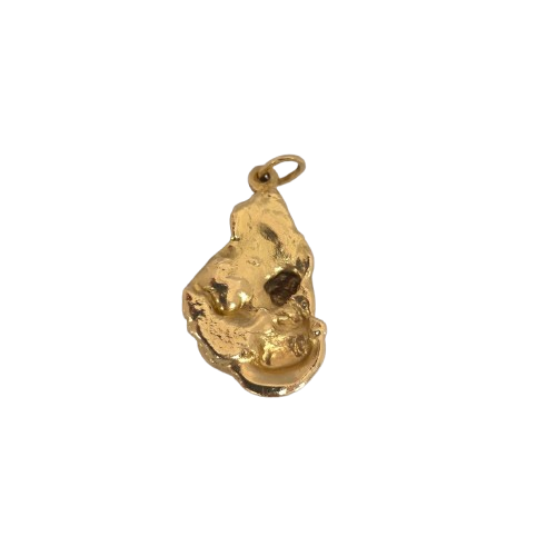 Pendentif pépite en Or Jaune 18K 6.97 Grs
