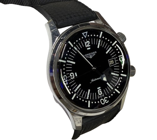 Montre Longines Legend Diver 1969, 2 Bracelets inclus