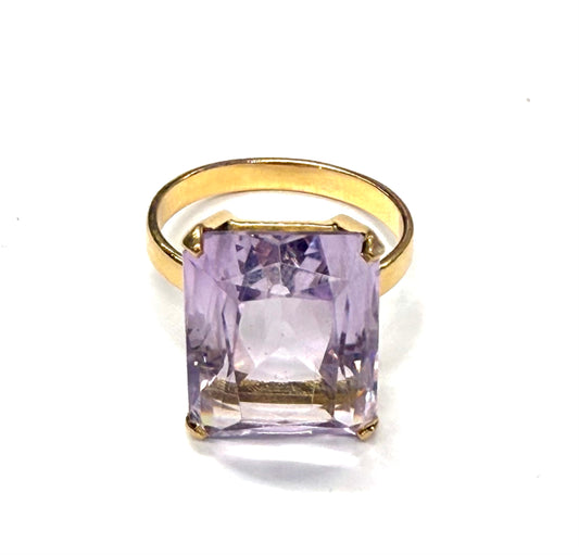 Bague Or Jaune 18k Taille-62