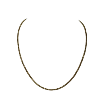 Collier Ras du Cou en Or Jaune 18K 12.12 Grs