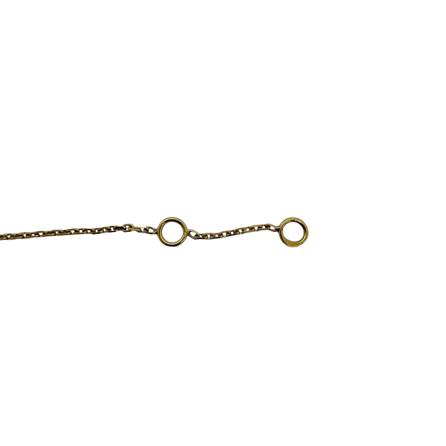 Bracelet fantaisie en or jaune 18K 1.66 Grs