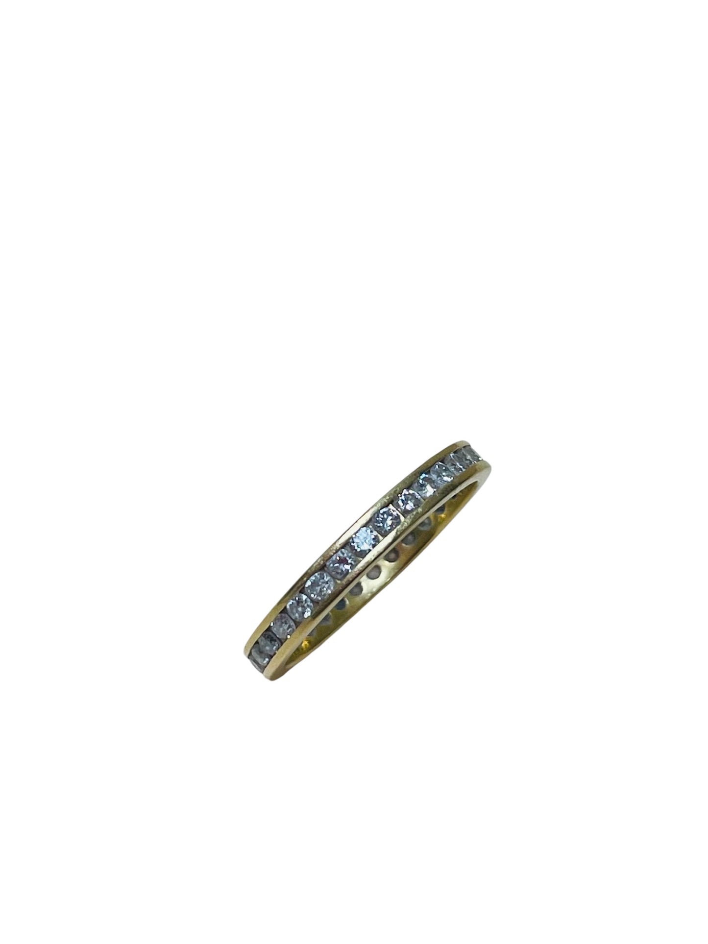 Bague Alliance Or Jaune 18K Taille-50