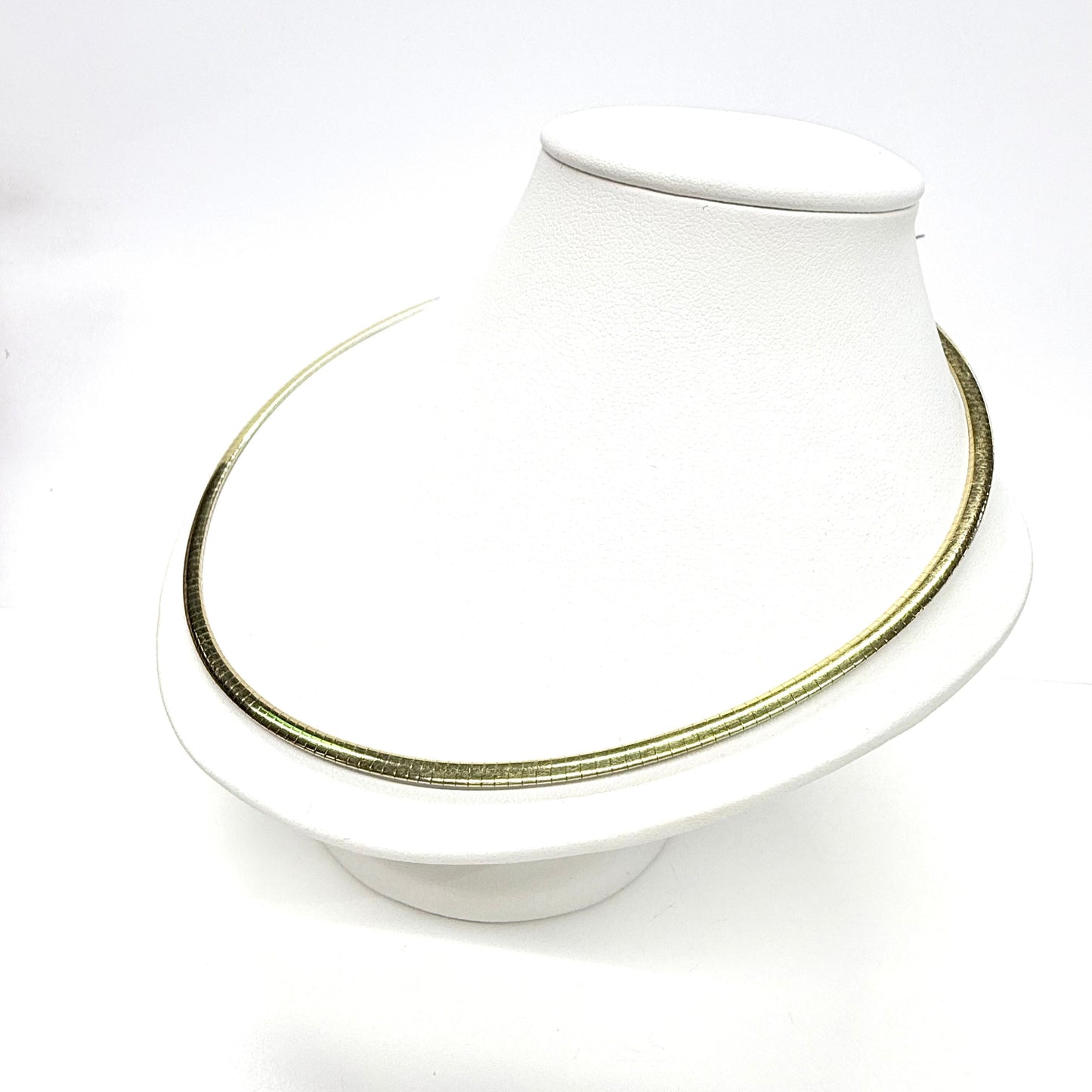 Collier Ras du Cou en Or Blanc 18k