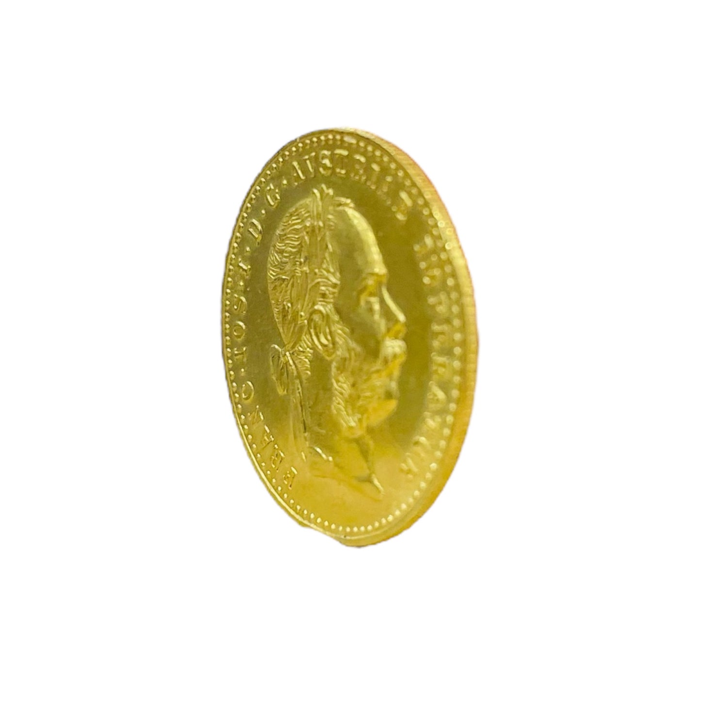 Pièce Ducat 1915 en Or Jaune 24K 3.49 Grs