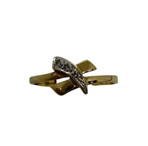 Bagues en Or avec Diamants 18K Taille-52
