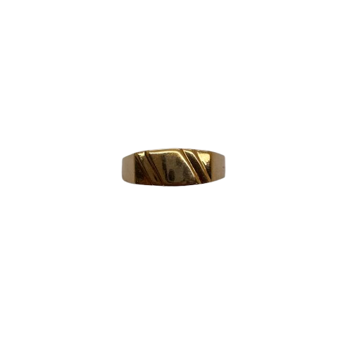 Chevalière Or Jaune 18 carats - Taille 68