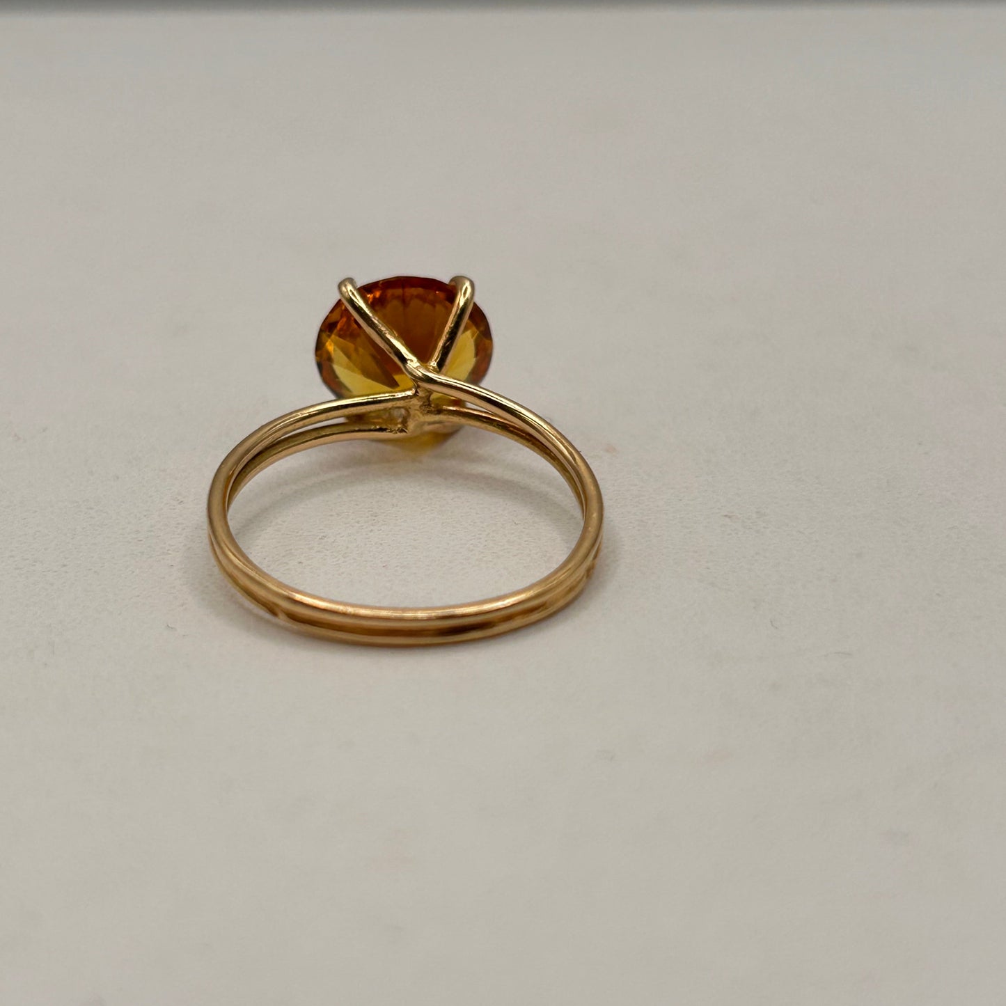 Bagues en Or Jaune 18K Taille-55
