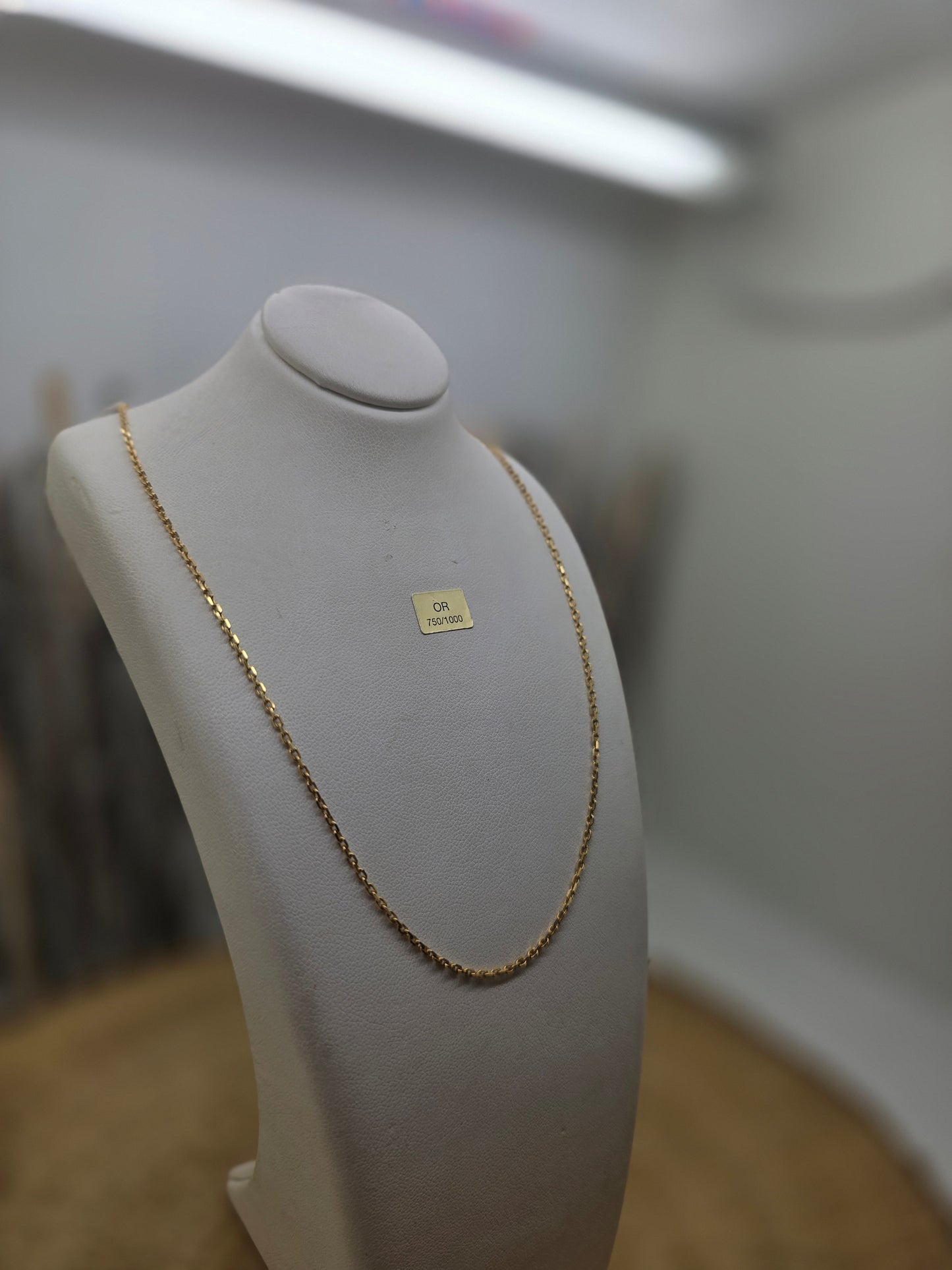 Collier Princesse en Or Jaune 18K 3.77 Grs