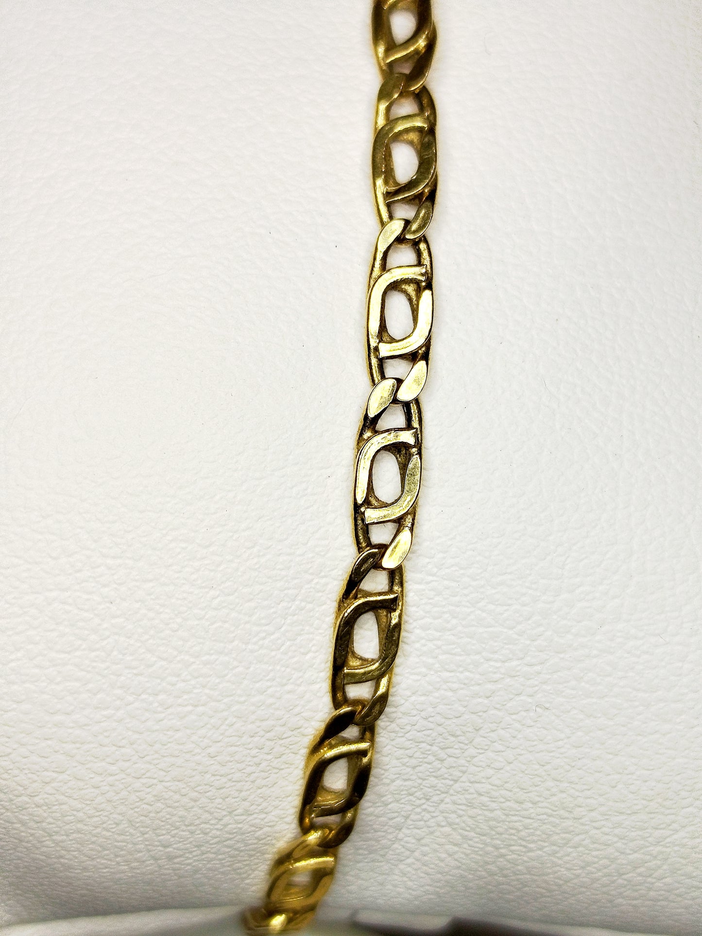 Bracelet gourmette en or jaune 18K 2.64 Grs