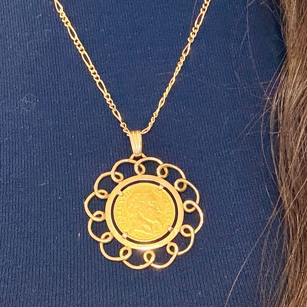 Collier en  Or Jaune 18 Carats 16.30 Grs