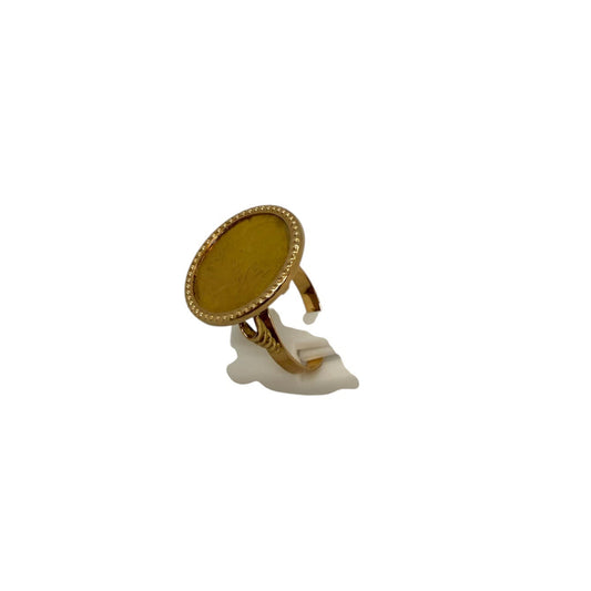 Bague en Or Jaune 18K 21K Taille-54
