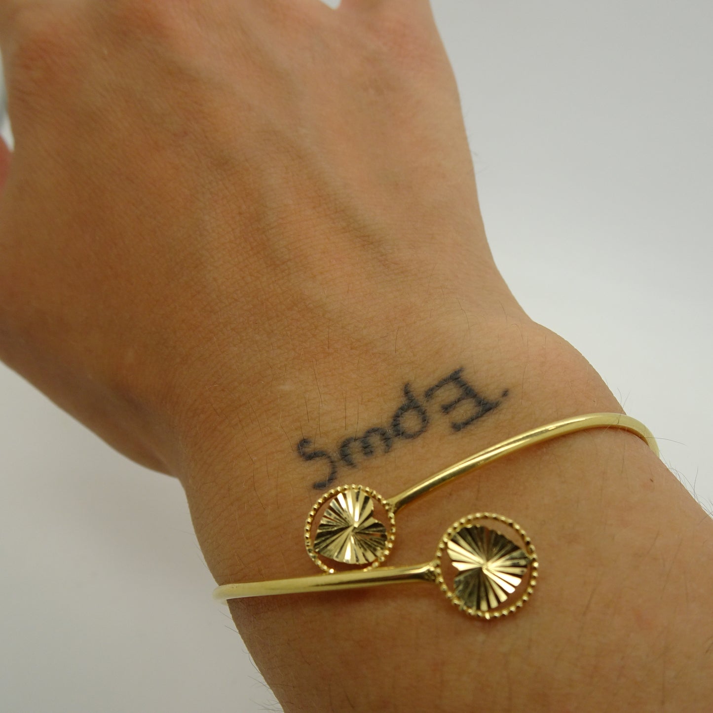 Bracelet Jonc en Or Jaune 18K 4.01 Grs