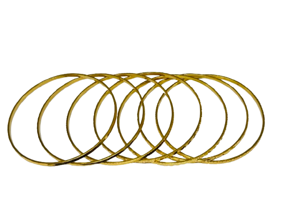 Bracelet semainier en or jaune 18K 49.51 Grs