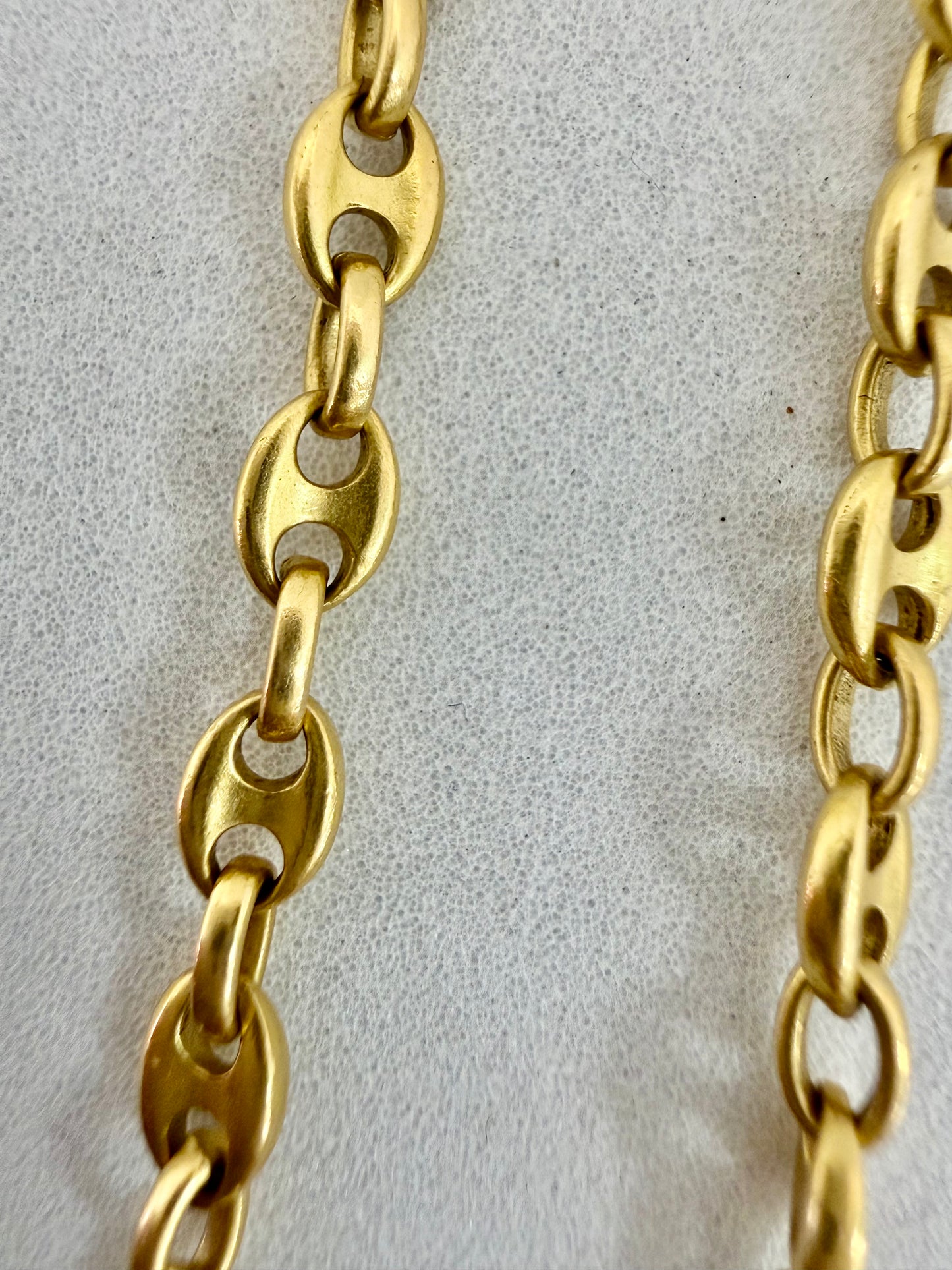 Collier longue chaine or jaune 18K 29.21 Grs