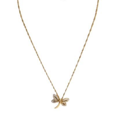 Collier Princesse Torsadé Or Jaune 18K 2.63 Grs