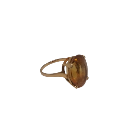 Bague en Or Jaune 18K Taille-57