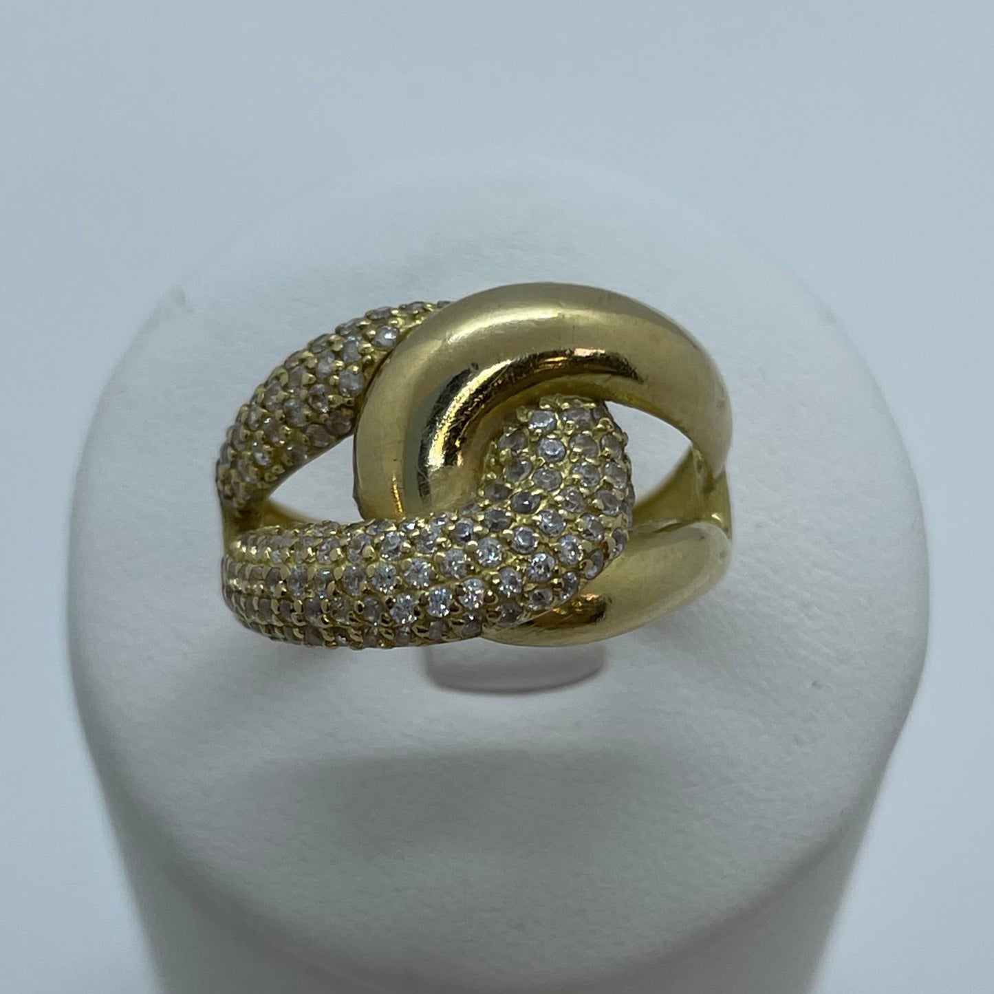 Bague en Or Jaune 18K Taille-55
