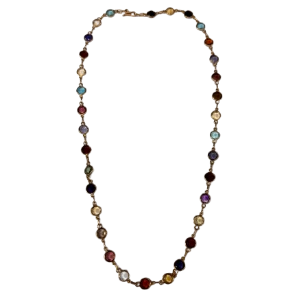 Collier Sautoir Or Jaune 18K 8 Grs