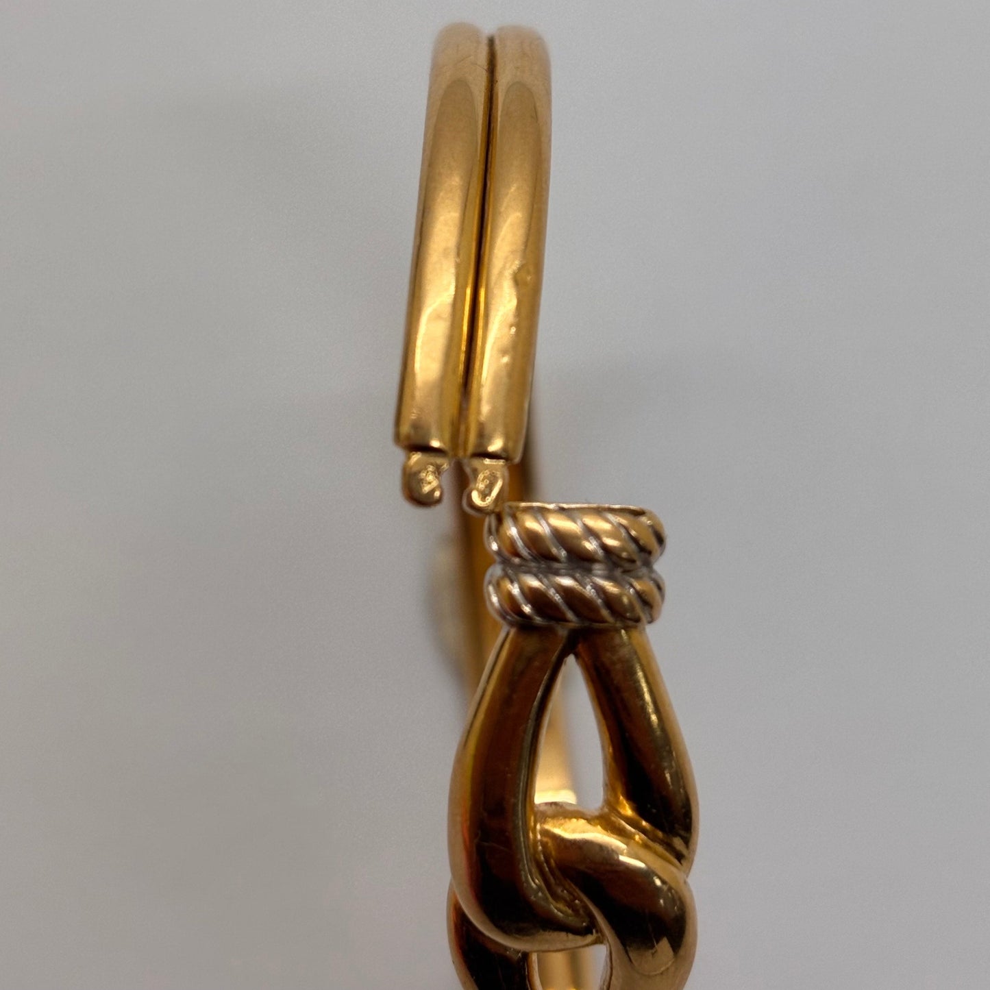 Bracelet jonc en or jaune 18K 12.99 Grs