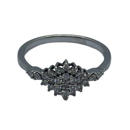 Bague en Or Blanc 18K Taille-54