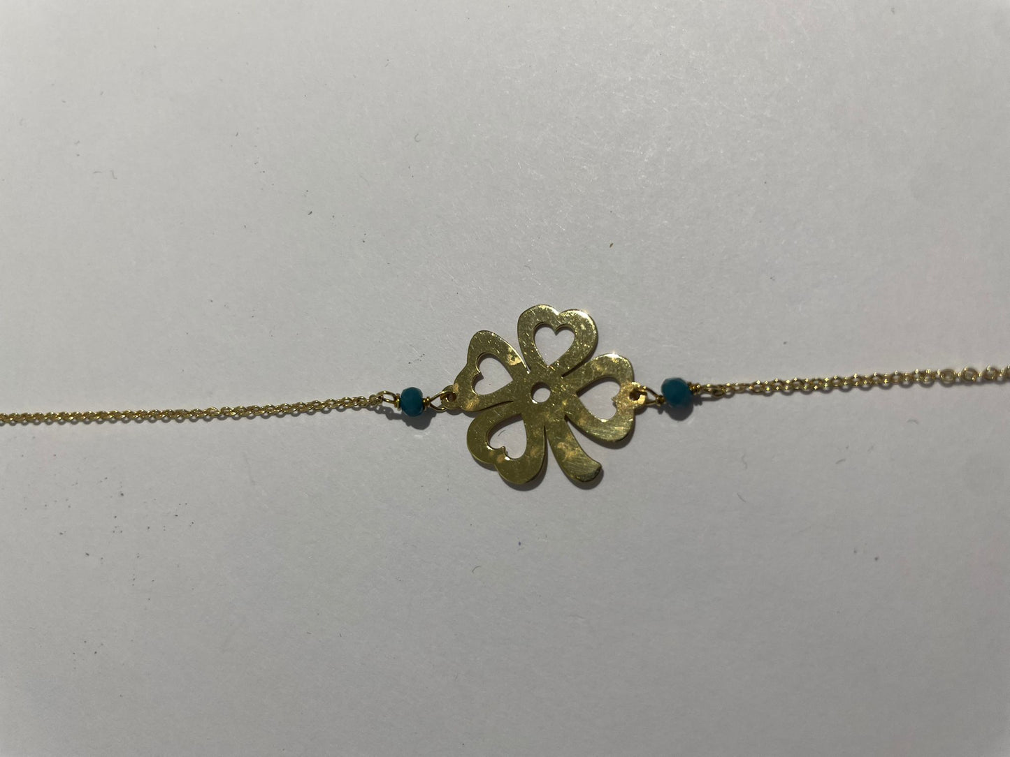 Bracelet chaîne fine en or jaune 18K 2.46 Grs