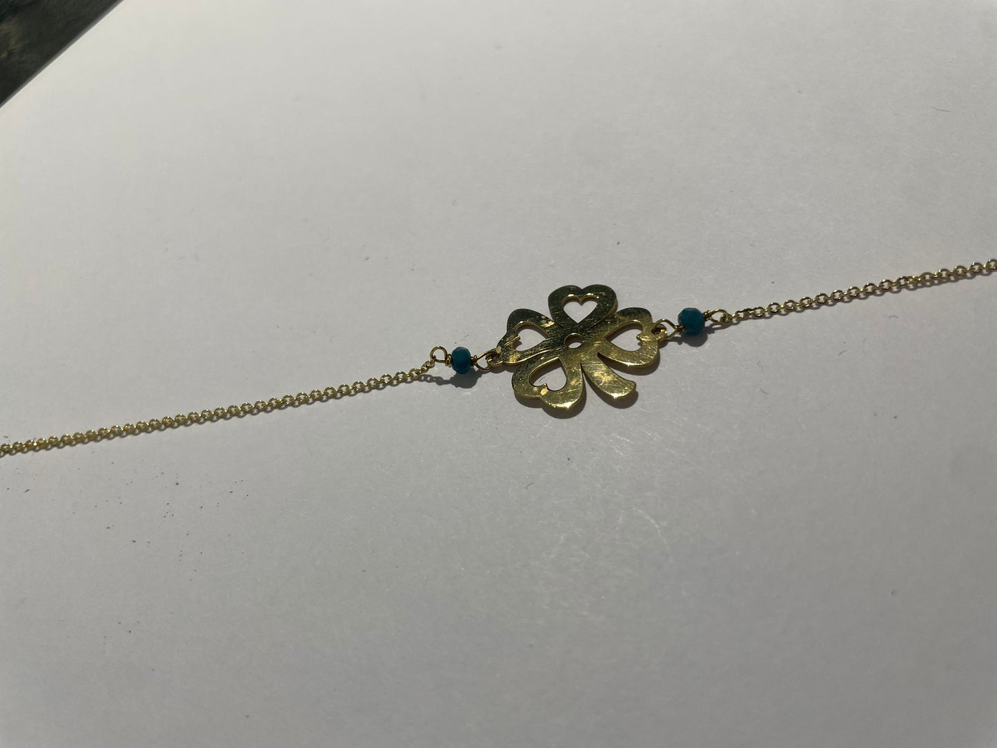 Bracelet chaîne fine en or jaune 18K 2.46 Grs