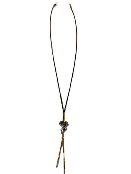 Collier en Or jaune et or gris 18K 22.65g Grs