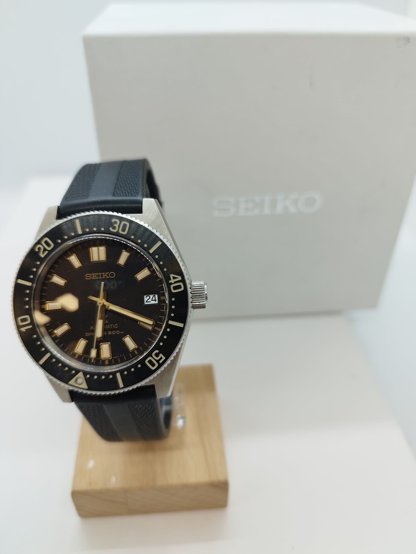 Seiko Prospex Automatique 6R35-00P0 - Montre Classique Acier en bon état