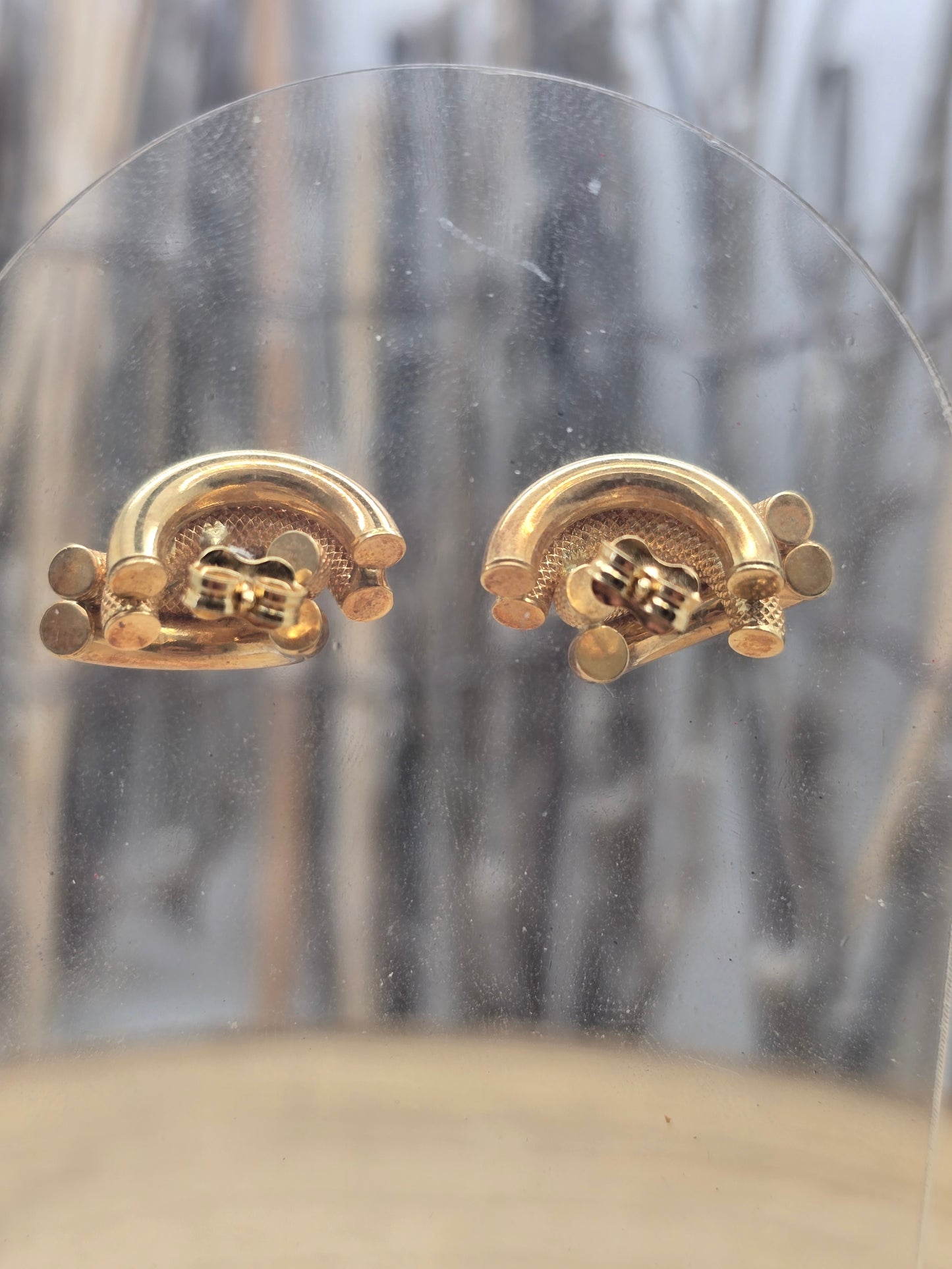 Boucles d'oreilles en Or Jaune 18K 5.12 Grs