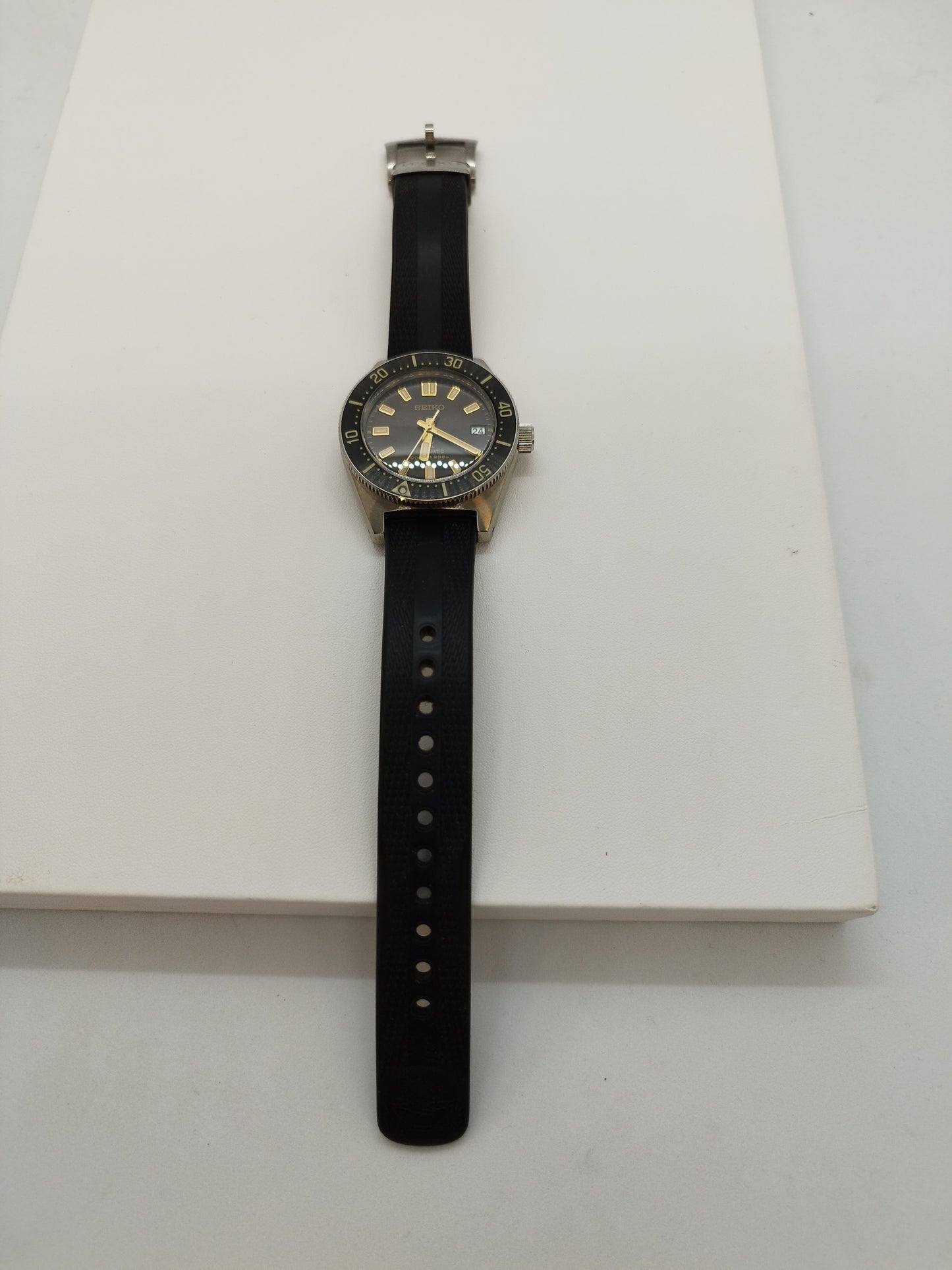 Seiko Prospex Automatique 6R35-00P0 - Montre Classique Acier en bon état