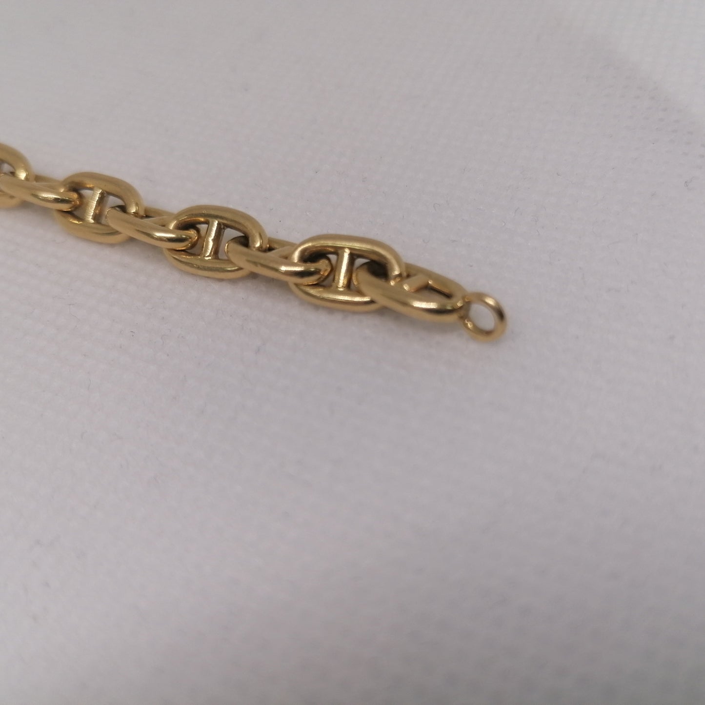 Bracelet maille marine en or jaune 18K 9.44 Grs