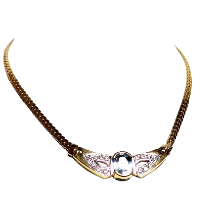 Collier Princesse Or Jaune 18k 10.30 Grs