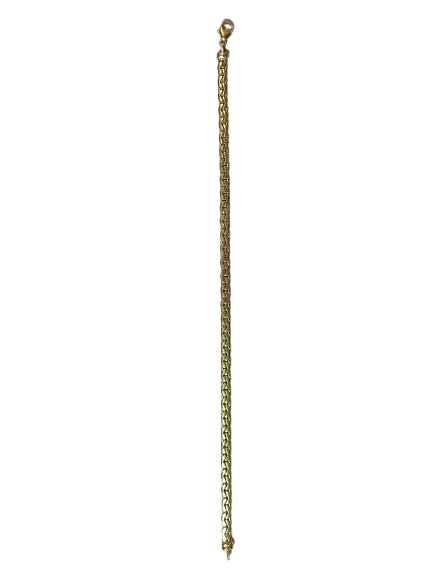 Bracelet maillon en or jaune 18K 4.61 Grs