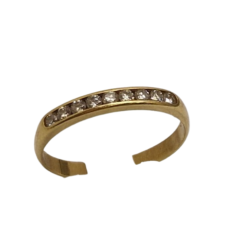 Bague en Or Jaune 18K Taille-57
