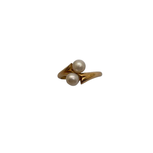 Bague en or jaune 18K Taille-52.5